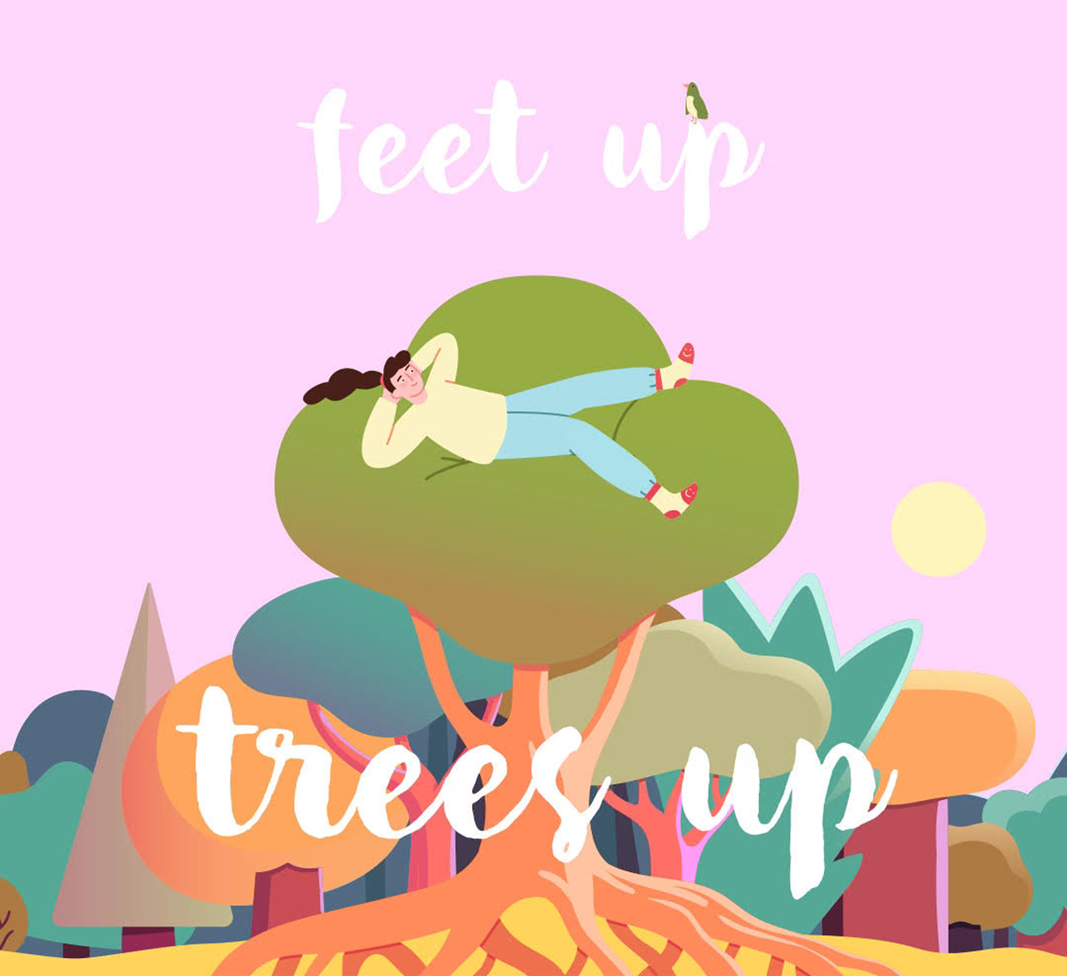 Chatty Feet x Treeapp - Feet up Trees up chatty_feet_and_treeapp_feet_up_trees_up
